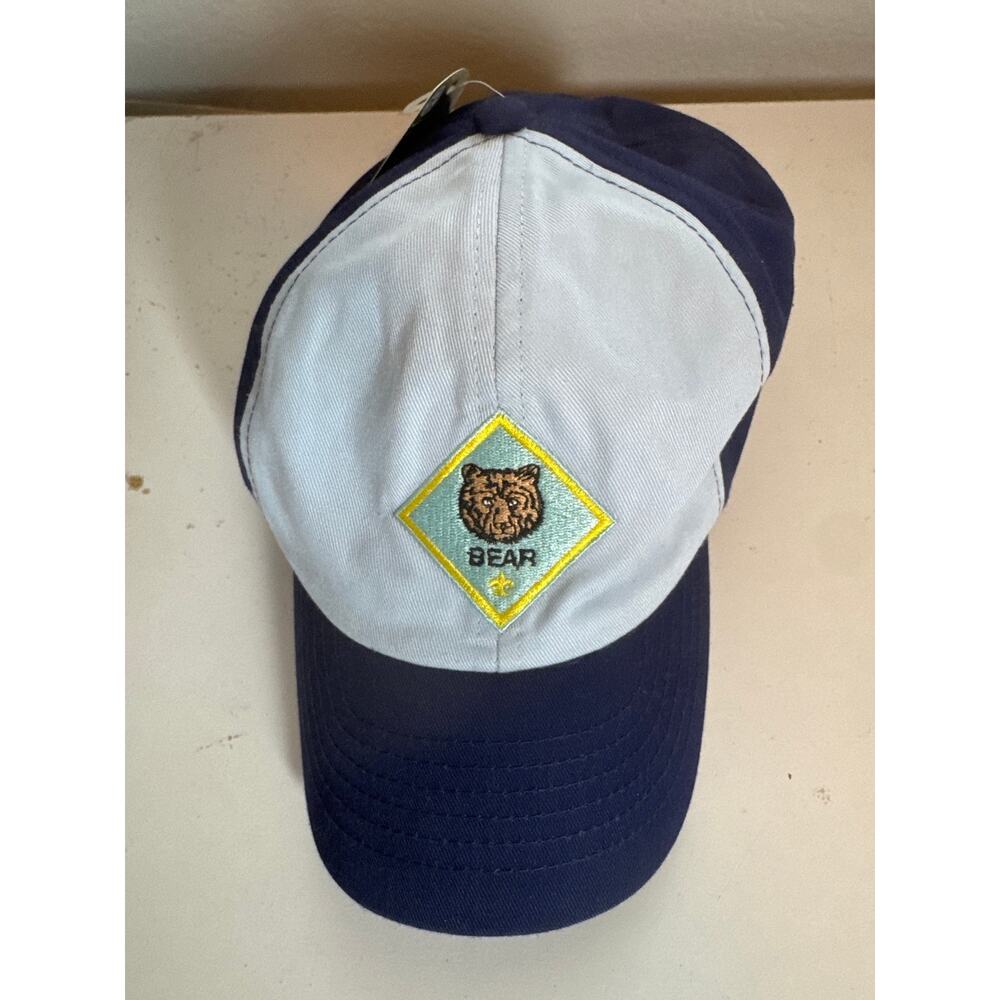 NEW Cub Scouts Bear Baseball Hat 3rd Grade Third Grade Boy Scouts NWT - Picture 2 of 5